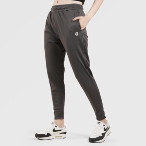 Autumn Casual Athleisure Bottoms Breathable Mid-Waist <b>Harem</b> Pants in Grey - Product Image 1