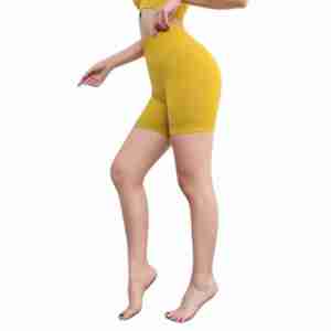 Custom Sport Running Gym Short Workout Biker Shorts Cintura alta Levantamiento de glúteos Plus Size Seamless Women Yoga Shorts - Product Image 6