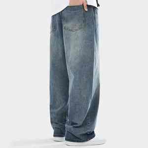 <b>Men</b> <b>jeans</b> straight leg classic fit denim trousers casual wear soft breathable material five pocket design lightweight fashion - Product Image 3