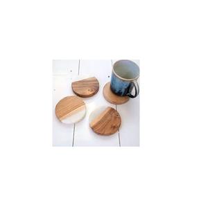 Sous-verres sans bois d'acacia et marbre de meilleure qualité Sous-verres en noyer pour thé, café pour la cuisine et la décoration de table - Product Image 1