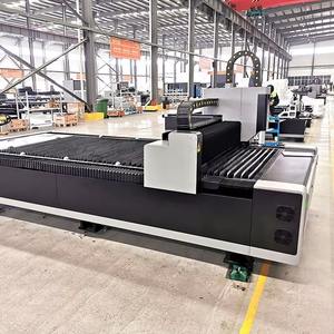 เครื่องตัดเลเซอร์ไฟเบอร์คุณภาพสูงแบบแท่นเดียว CNC 3015 4015 4020 สำหรับตัดแผ่นโลหะและอะคริลิก สำหรับวัสดุทองเหลือง - Product Image 1