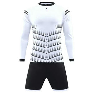 Conjunto de Uniforme de Portero de Fútbol para Hombre Adulto al por Mayor, Camiseta y Pantalones Cortos Transpirables con Sublimación, Ropa de Entrenamiento para Equipos OEM - Product Image 3