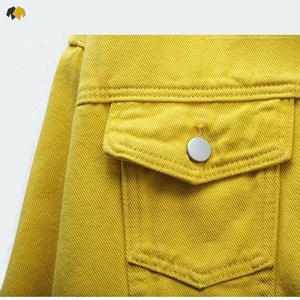 Veste en jean de haute qualité pour hommes conçue sur mesure, souple et durable, avec logo, options de taille, style streetwear pour l'hiver, tissu de 100 grammes - Product Image 3