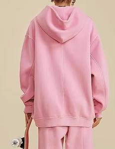 Sudadera con Capucha Extra Grande de Estilo Vintage de MOVETEXTILE, Sudadera con Capucha Lavada y Desgastada, Sudadera de Forro Polar para Mujer, Estampado en 3D, 100% Algodón - Product Image 2