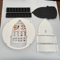 Réinitialisation automatique Flip and Slide Bucket Cover Piège à souris en plastique Rodent Catcher Indoor Outdoor Pest Control Aucune électricité requise