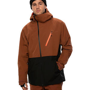 Chaqueta cortavientos para hombre Otoño Abrigos impermeables Zip Hoodie Chaqueta desmontable para exteriores - Product Image 6