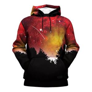 Sublimated Streetwear Sudadera con capucha Diseñador de moda Gráfico Impreso Peso pesado Sudaderas con capucha de gran tamaño básicos mezcla de algodón - Product Image 4