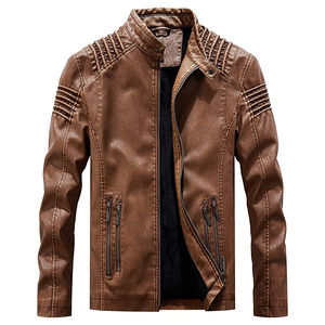 เสื้อแจ็คเก็ตกันลมผู้ชายสำหรับฤดูใบไม้ร่วงฤดูหนาวผ้าปูตกแต่งกระเป๋าแบบตั้งทำจากปากีสถาน - Product Image 6