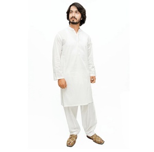 Shalwar Kameez de Viscosa Personalizado y Transpirable para Adultos, Traje Étnico Formal para Fiestas, de Alta Calidad, para Todas las Temporadas, Elegante y Cultural - Product Image 3