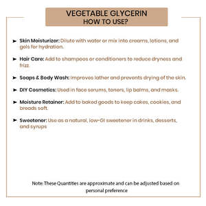Glycérine végétale de qualité alimentaire 99,7 %, liquide - Product Image 3
