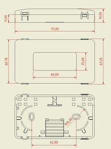 Cassette de épissure FOS-24 pour les solutions intérieures ftth - Product Image 6