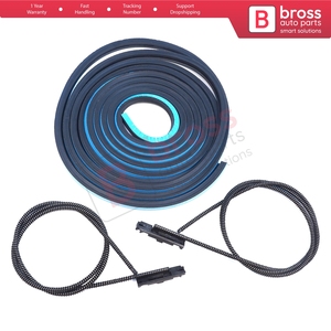 Joint en caoutchouc pour cadre de toit ouvrant coulissant BSR678, déflecteur de vent 490 cm, câble de bloc coulissant pour Mercedes Classe A W169, Classe B W245, A1697800244 - Product Image 2