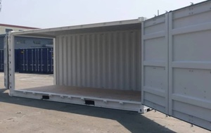 Nuevo contenedor de envío seco de uso general de 20 pies con apertura lateral certificado BV disponible en acero o material Corten - Product Image 2