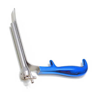 Écarteur manuel Sculpo avec canal en acier inoxydable Instruments de chirurgie plastique pour gaine d'endoscopes Norme de sécurité-MOL - Product Image 4