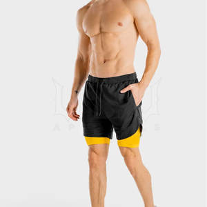 Nuevo estilo Color sólido Hecho en pantalones cortos de gimnasio de alta calidad Pantalones cortos de gimnasio de calidad superior Venta caliente - Product Image 2