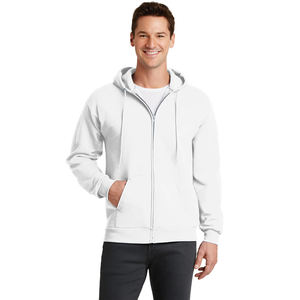 Mans <b>Fleece</b> Full Zip Hooded Sweatshirt Hoodie - <b>Royal</b> <b>Blue</b> Zipper Hoodies - Product Image 4