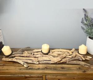 Decorative <b>Candle</b> <b>Tealight</b> Driftwood <b>Candle</b> <b>Tealight</b> Holder Christmas Decor Hotel Tabletop Wholesaler Wooden <b>Candle</b> Holder - Product Image 3