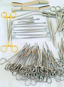 ชุดเครื่องมือผ่าตัดศัลยกรรมพลาสติก 72 ชิ้น ชุดอุปกรณ์สแตนเลสแบบใช้มือ  ผ่านการฆ่าเชื้อแล้ว สำหรับสัตว์เลี้ยง - Product Image 5