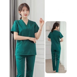 2025 unisexe à la mode hauts médecin uniforme hôpital infirmière gommages costumes - Product Image 1