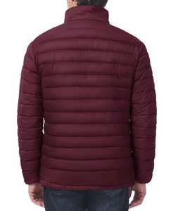 เสื้อแจ็คเก็ตพัฟเฟอร์ทรงสลิมฟิต ดีไซน์ทันสมัยสำหรับผู้ชาย ผลิตโดย OEM กันน้ำและกันลม เหมาะสำหรับกิจกรรมกลางแจ้ง ปิดด้วยซิป - Product Image 4