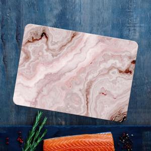 Red And White Designer <b>Marble</b> Chopping <b>Board</b> Elegant Kitchen <b>Board</b> For Food Prep Serving Snacks Cheese And Pizza From India - Product Image 2