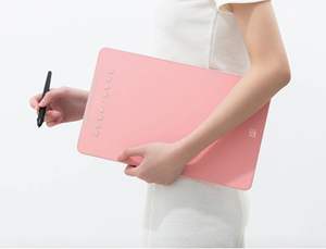 แท็บเล็ตกราฟิก DECO01 V3 สีชมพู พร้อมแรงกด 8192 ระดับ ความละเอียดปากกา 5080 LPI ปุ่มลัดปรับแต่งได้ 8 ปุ่ม - Product Image 5