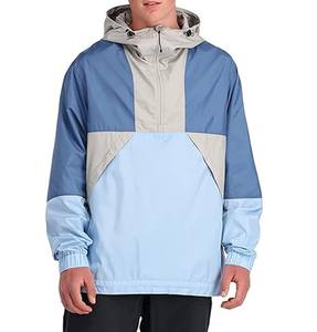 เสื้อแจ็คเก็ตกันลมแบบซอฟต์เชลล์สำหรับผู้ชาย รุ่นสั่งทำพิเศษ สำหรับฤดูหนาว คอตั้ง แห้งเร็ว กันน้ำ มีโลโก้ด้านหน้า สไตล์ผ้าแคนวาส มีฮู้ด สำหรับกิจกรรมกลางแจ้ง - Product Image 2