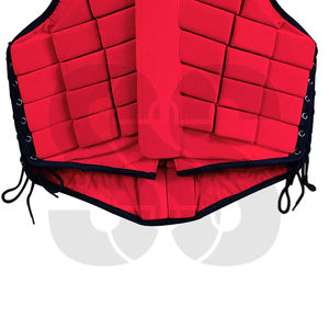 Chaleco de Seguridad para Montar a Caballo con Cremallera Delantera, Protector Corporal Ecuestre, Ligero, Transpirable, Resistente a Impactos, Ajuste Cómodo, Acolchado - Product Image 3