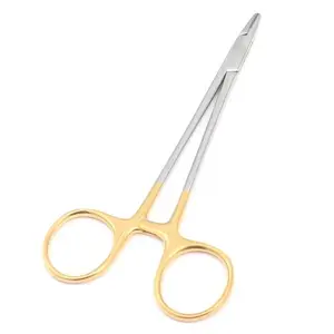 Pinza Tangencial Atraumática Satinsky Debakey de Acero Inoxidable de Primera Calidad con Logotipo Personalizado, Pinzas Quirúrgicas de 9 Pulgadas de Shu&Co - Product Image 1