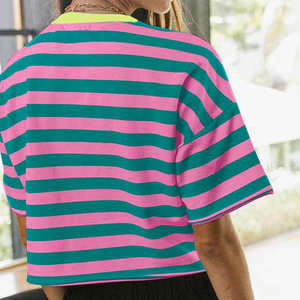 Camisetas Personalizadas para Mujer 2026, Camiseta Deportiva de Manga Corta con Estampado SexySoft, 100% Algodón, Cómoda, Tops Cortos para Correr - Product Image 6