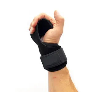 Parana Sport Training - Agarraderas de Cuero para Levantamiento de Pesas, Antideslizantes y Personalizables, con Correas Resistentes - Product Image 4