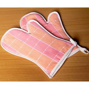 Best Yarn Dyed Big Size <b>Oven</b> Gloves Custom Size Cotton <b>Oven</b> <b>Mitts</b> Soft Gloves for Kitchens - Product Image 4