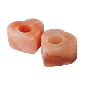 โคมไฟเชิงเทียนหินหิมาลัยสไตล์รักเป็นมิตรต่อสิ่งแวดล้อมทำด้วยมือโคมไฟงานฝีมือธรรมชาติสำหรับตกแต่งบ้าน - Product Image 1