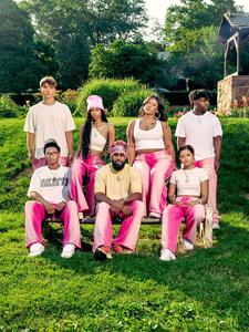 กางเกงวอร์มขาบานสำหรับผู้ชายกางเกงสเวตเตอร์ทรงหลวมขาตรงซีดซีดจางกางเกงวอร์มทรงหลวมไซส์ใหญ่พิเศษกางเกงขาบานสำหรับทุกเพศ - Product Image 3