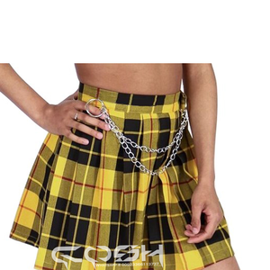 Tartan écossais noir écossais et irlandais personnalisé de meilleure qualité abordable Kilt écossais de 5 verges - Product Image 4