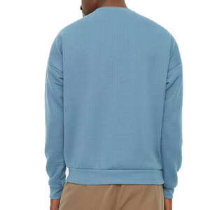 Suéter de punto de moda para hombre más vendido, diseño personalizado con logotipo frontal, precio barato al por mayor - Product Image 5