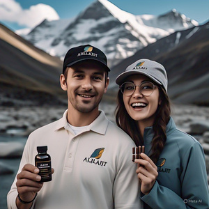 World Pure Organic 100 jours Capsules de Shilajit de l'Himalaya séchées au soleil 100% Pure Source supérieure à 18000 fts 60 pièces Emballage - Product Image 2