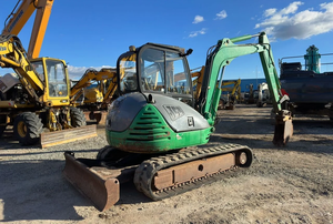 Miniexcavadora JCB 8060 usada de 6 toneladas con 3 cucharones, excavadora compacta hidráulica en venta - Product Image 3