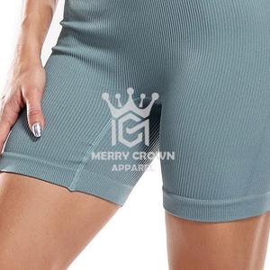 กางเกงขาสั้นเอวสูงระบายอากาศได้ดีสำหรับผู้หญิงกางเกงขาสั้นเอวสูงแบบลำลองน้ำหนักเบาฤดูร้อน - Product Image 5
