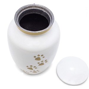 Export Quality Metal Keepsake Cremation Funeral Supplies <b>Urns</b> Metal Cremation <b>Urns</b> for Adult Ashes From India - Product Image 4