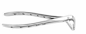 Forceps d'extraction dentaire molaire mandibulaire en acier inoxydable réutilisable, type bec de corne de vache, instrument chirurgical - Product Image 5