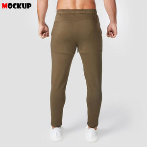 <b>Men's</b> Fast Fitness <b>Pants</b> Running Training Breathable Sweat Sports Long Pocket <b>Yoga</b> <b>Pants</b> - Product Image 3