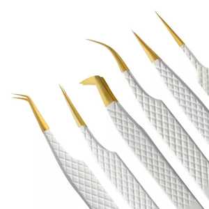 En gros SEVMEK SURGICAL SS-ET-028 En Acier Inoxydable Extension De Cils Pince À Épiler Micro Fiber Pointe Précision Antistatique Durable - Product Image 3