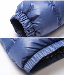 2025 léger vers le bas hommes vestes d'hiver tenue décontracté 2025 hommes manteaux épais brillant manteaux Slim Fit Puffer veste - Product Image 6