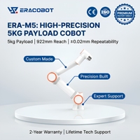 Brazo Robótico Colaborativo Harmonic Drive, Carga Útil de 5 kg, Alcance de 922 mm, para Carga y Descarga en Fábrica, Paletización, CE ISO TS 15066