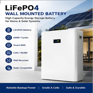 Armadio Batteria ad Alte Prestazioni per Accumulo Energetico Domestico, per Backup Solare, <span class=keywords><strong>Energia</strong></span> <span class=keywords><strong>Rinnovabile</strong></span> e Fornitura Elettrica di Emergenza - Product Image 2
