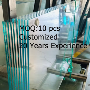 <span class=keywords><strong>Verre</strong></span> de sécurité laminé ultra clair 8 mm 10 mm - Trempé pour les murs rideaux des musées et les façades architecturales - Product Image 1