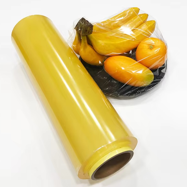 Бытовая пищевая пленка полиэтиленовая пленка ПВХ/PVDC/PE/LDPE пищевая пленка с слайд-резаком