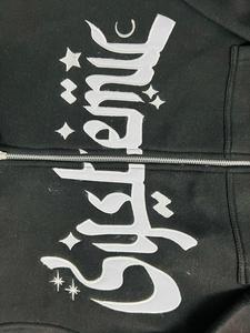 Sweats à capuche zippés surdimensionnés confortables et personnalisés pour hommes, 100 % coton, broderie personnalisée, vente en gros de sweats à capuche zippés pour hommes - Product Image 3