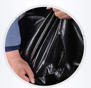 Bâche en polyester imperméable de couleur noire durable Protection extérieure robuste - Product Image 2